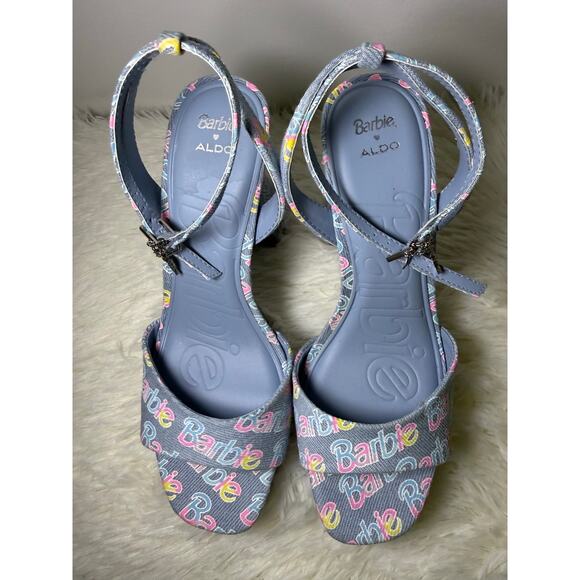 Aldo x Barbie Denim Platform Heels – Brand New - Picture 6 of 16